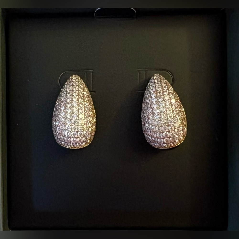 🩶🩶Jewels by Sunaina Elegant Silver Teardrop Earrings🩶🩶